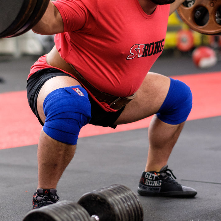 Sling Shot® Knee Wraps Blue - Image 02