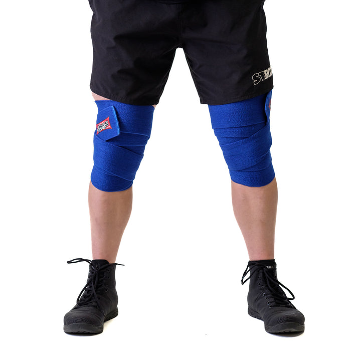 Sling Shot® Knee Wraps Blue - Image 03