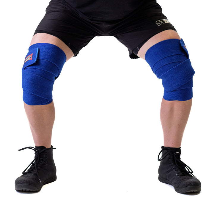 Sling Shot® Knee Wraps Blue - Image 04