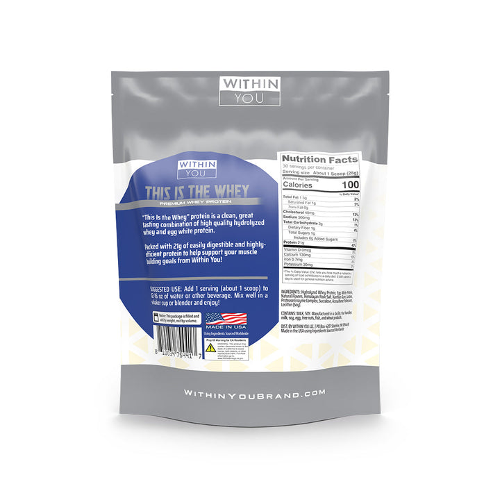 This is the Whey® - Premium Whey Protein