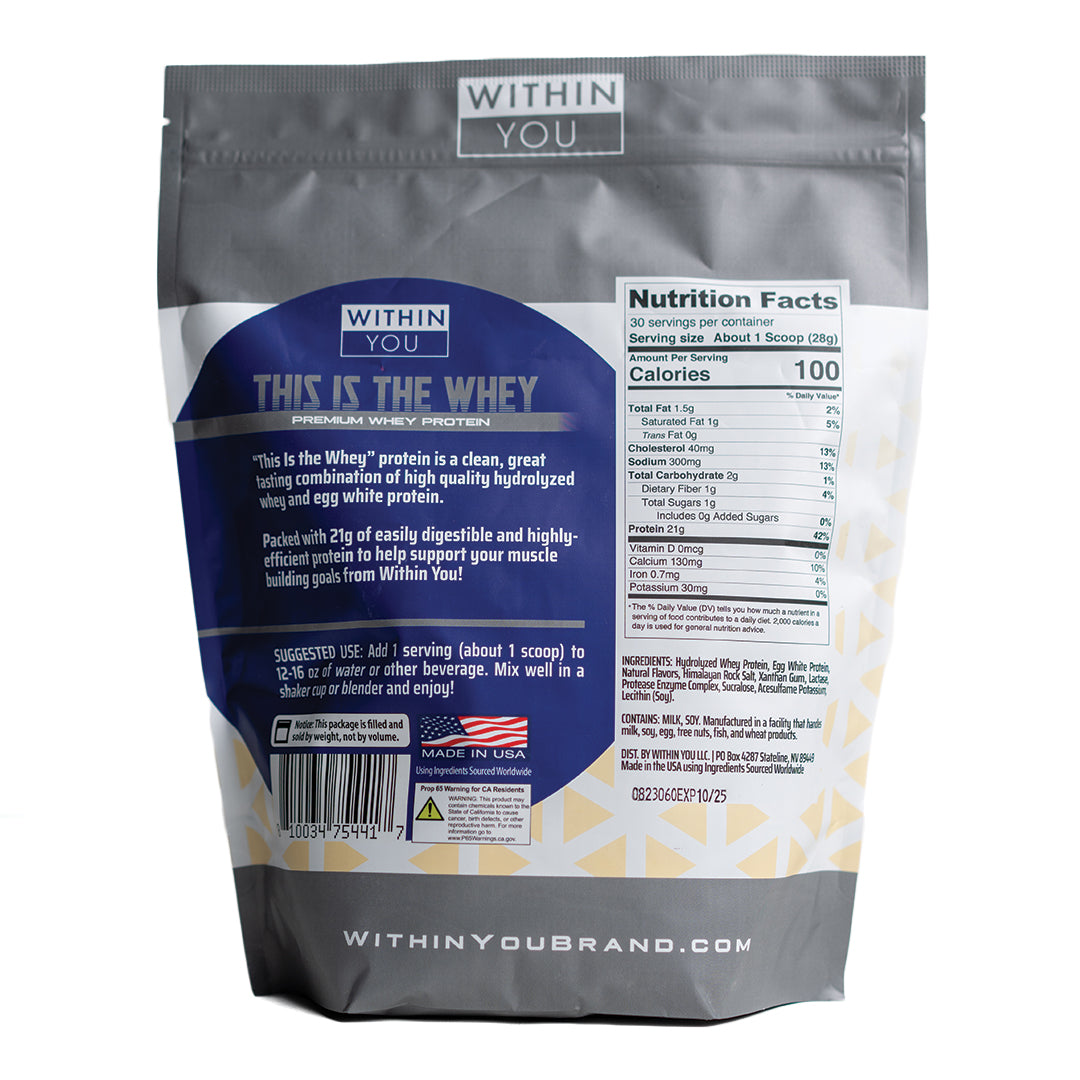 This is the Whey® - Premium Whey Protein