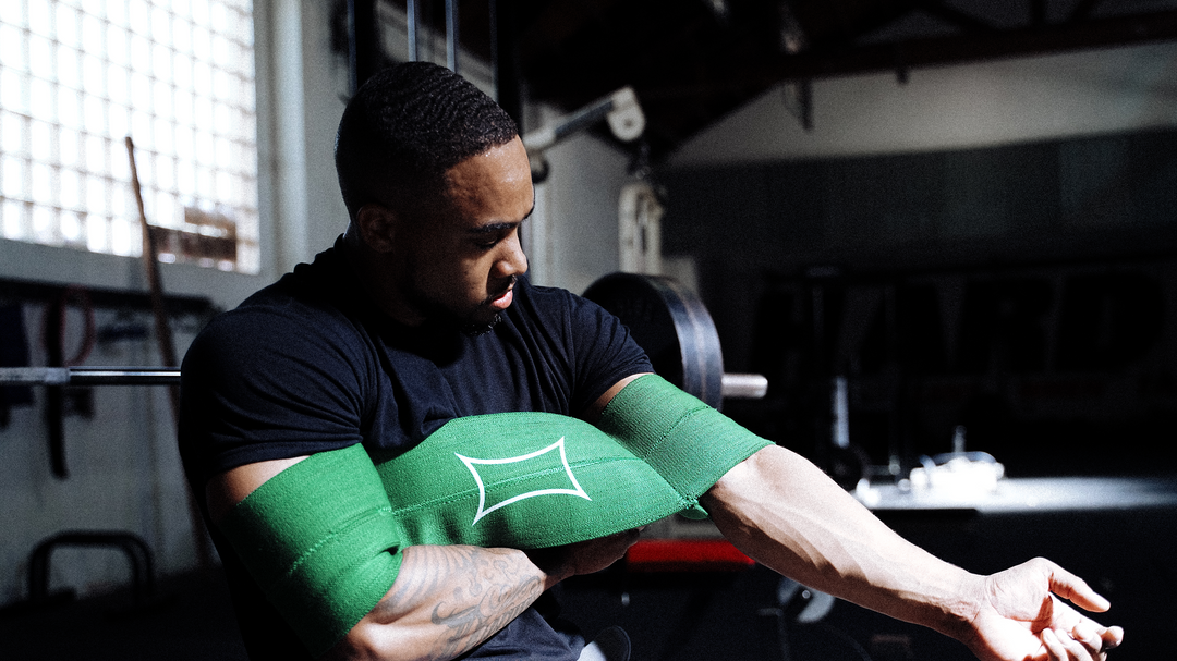 Manicotti Mark Bell Strong Manicotti A Compressione Sling Shot STRONG Di Mark Bell - Spessore 5mm, Nero, Per Sollevamento Pesi Manicotti Strong Neri - Foto 4